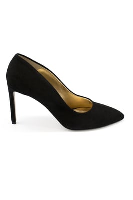 Walter Steiger suède pumps zwart