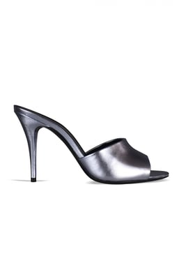 Saint Laurent LA 16 Muiltjes Zilver