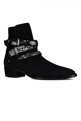 AMIRI Bottinen Bandana Gesp Zwart