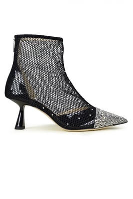 Jimmy Choo Enkellaarzen Kix 65 Zwart