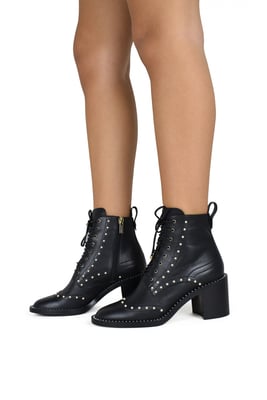 Jimmy Choo Hannah Laarzen Zwart