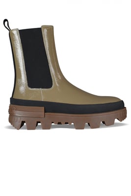 Moncler Coralyne enkellaarzen bruin