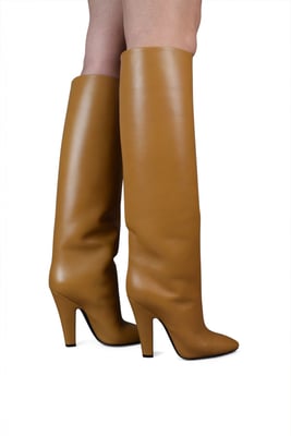 Saint Laurent laarzen Tubes 68 camel