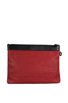Jimmy Choo Derek clutch rood