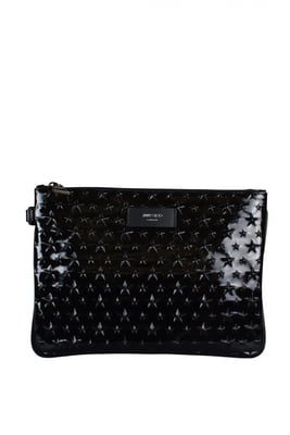 Jimmy Choo Derek clutch zwart