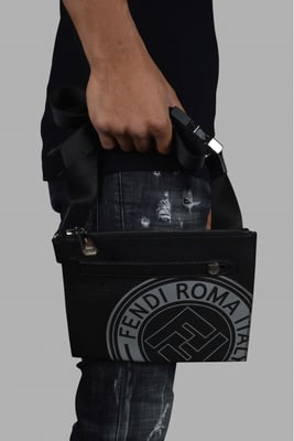 Fendi clutch zwart