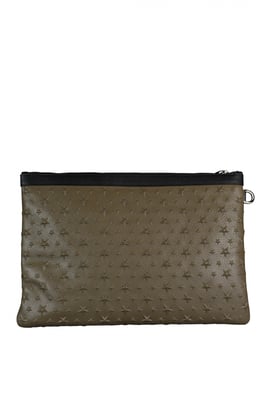 Jimmy Choo Derek Clutch Bruin