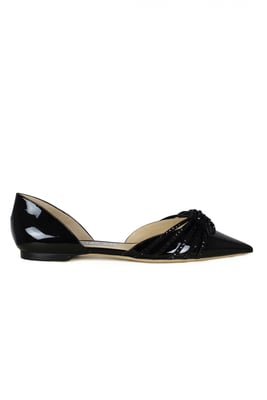 Jimmy Choo Kaitence ballerina's zwart