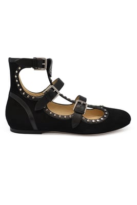 Jimmy Choo Hartley ballerina's zwart