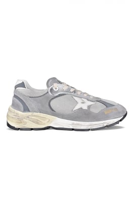 Golden Goose Deluxe merk sneakers Running Dad grijs