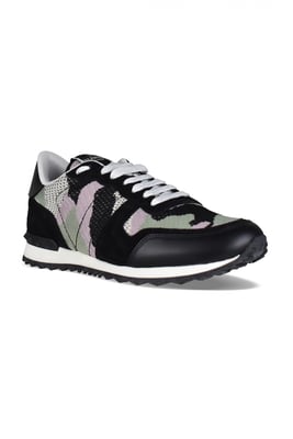 Valentino Garavani Rockrunner-sneakers zwart