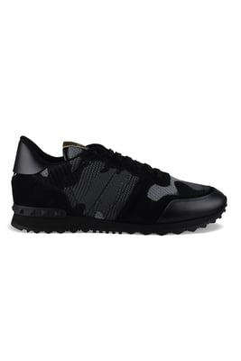 Valentino Garavani Rockrunner-sneakers zwart