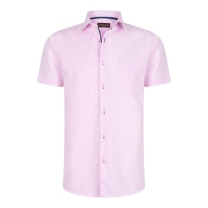 Cappuccino Italia Overhemden Korte Mouw Palermo Roze