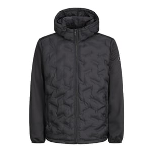 Jack & Jones Outdoorjas Heat Hybrid Jacket Zwart