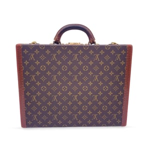 Louis Vuitton Vintage Stoffen Aktetas President