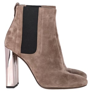 Fendi Hoge Chelsea Boots in Bruin Suède