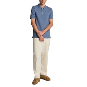 Lyle & Scott Heren Poloshirt Korte Mouwen Zomer Golf T-Shirt Katoen Jersey Sport
