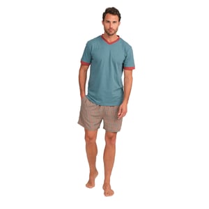 JJBFH5001 Korte mouwen pyjama voor heren