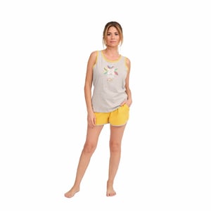 MUFH0300 Ärmelloser Pyjama für Damen