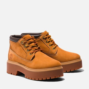 Timberland Stone Street Nellie Leren Gele Dameslaarzen