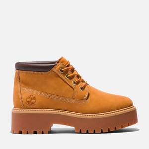 Timberland Stone Street Nellie Leren Gele Dameslaarzen