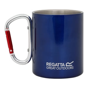 Regatta Grote buitenshuis stalen karabijnhaak/beker (Blauw)