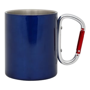 Regatta Grote buitenshuis stalen karabijnhaak/beker (Blauw)