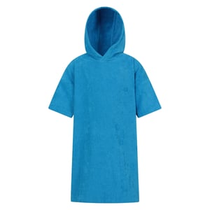 Mountain Warehouse Childrens/Kids Driftwood Handdoek met kap (Blauw)