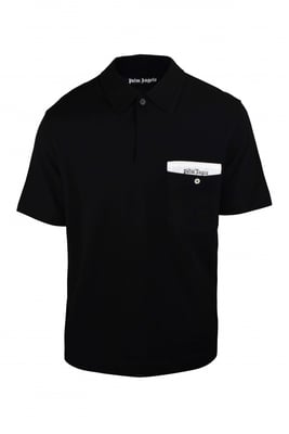 Palm Angels Polo Zwart