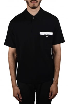 Palm Angels Polo Zwart