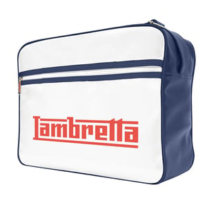 Lambretta Unisex Volwassen Logo Cabinetas (Marineblauw/Wit)