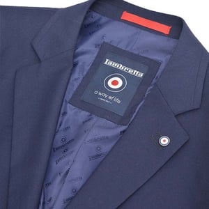 Lambretta Heren Oscar 2SB Blazer (Marineblauw)
