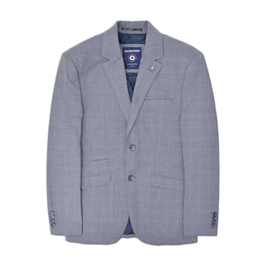 Lambretta Heren Dawson Geruite Blazer (Grijs)