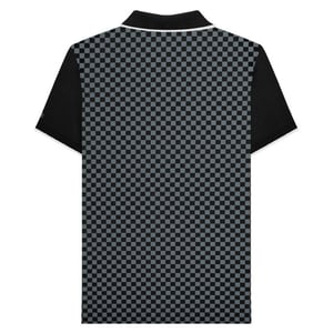 Lambretta Heren Tweekleurig Groot & Lang Poloshirt (Zwart)