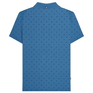Lambretta Heren Premium Target All-Over Print Big & Tall Polo Shirt (Donkerblauw/Navy)
