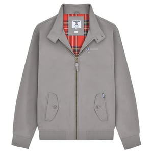 Lambretta Harrington heren douchebestendig jack (Donkergrijs)