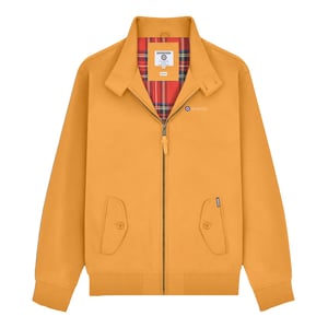 Lambretta Harrington heren douchebestendig jack (Mosterd)