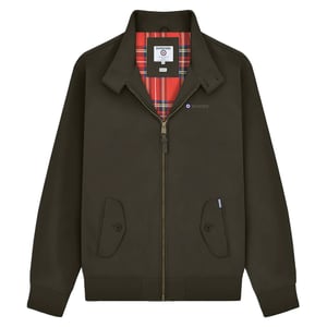 Lambretta Harrington heren douchebestendig jack (Kaki Bruin)