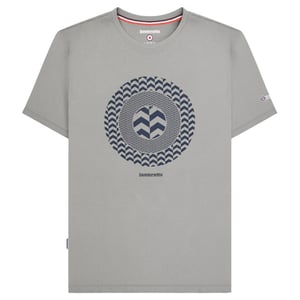 Lambretta Heren Chevron Target Groot & Lang T-Shirt (Ultiem grijs)