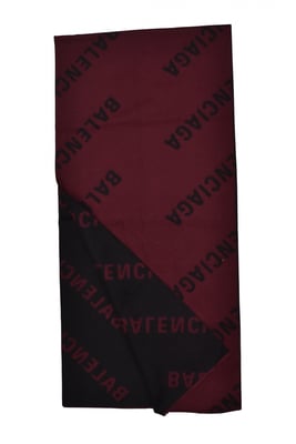 Balenciaga Sjaal Bordeaux