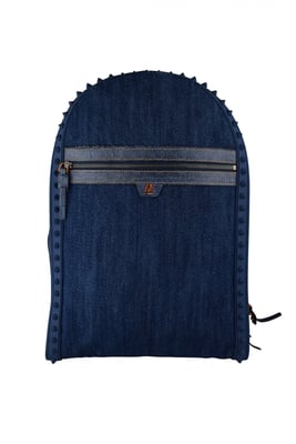 Christian Louboutin Backparis Miss Denim Blauw