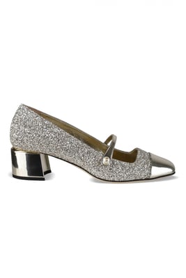 Jimmy Choo Elisa 45 pumps Goud