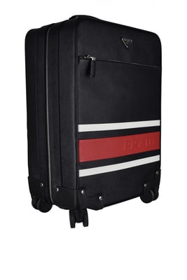 Prada Cabinekoffer Zwart