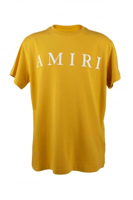AMIRI T-Shirt Geel