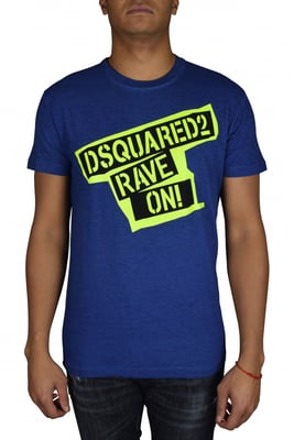 Dsquared2 T-shirt Blauw