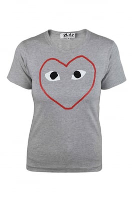 Comme des garçons T-Shirt Grijs