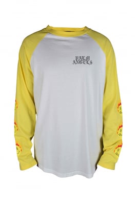 Palm Angels T-shirt met lange mouwen Wit