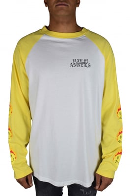 Palm Angels T-shirt met lange mouwen Wit