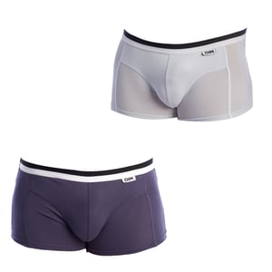 Pack-2 Boxershorts DIM Basic Atmungsaktives Gewebe D05H2 für Herren
