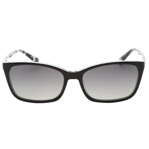 Banana Republic grijze SF gepolariseerde lens zwarte CRY-stijl zonnebril